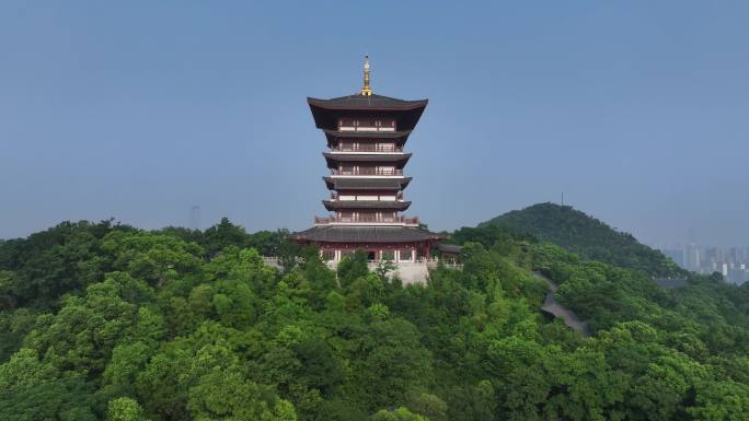 4K原创可调色浙江台州航拍大景