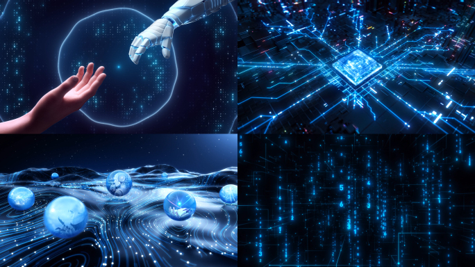 AI光线穿梭片头