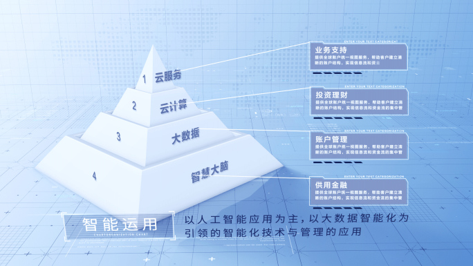 【3-10层】白模层级阶梯金字塔分类