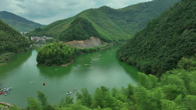 浙江山川绿水青山 中国风 文旅