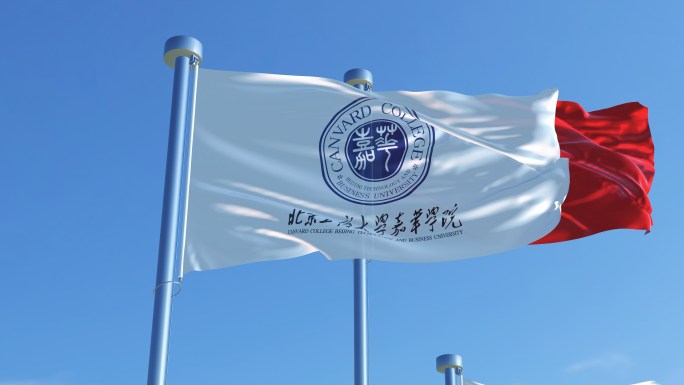 北京工商大学嘉华学院旗帜