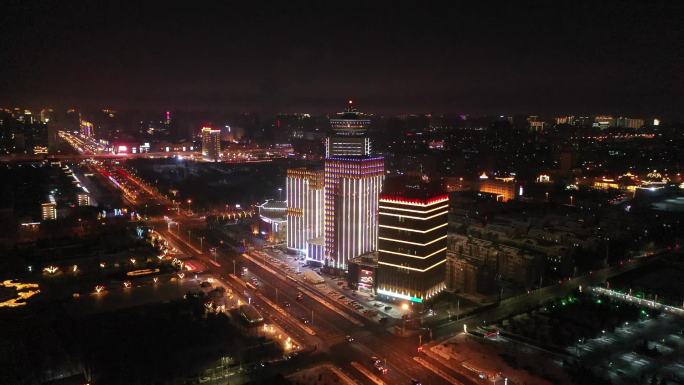 呼和浩特夜景 呼市夜景