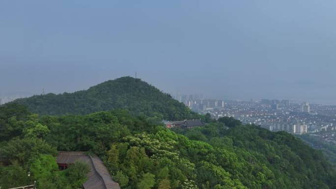 4K原创可调色浙江台州航拍大景