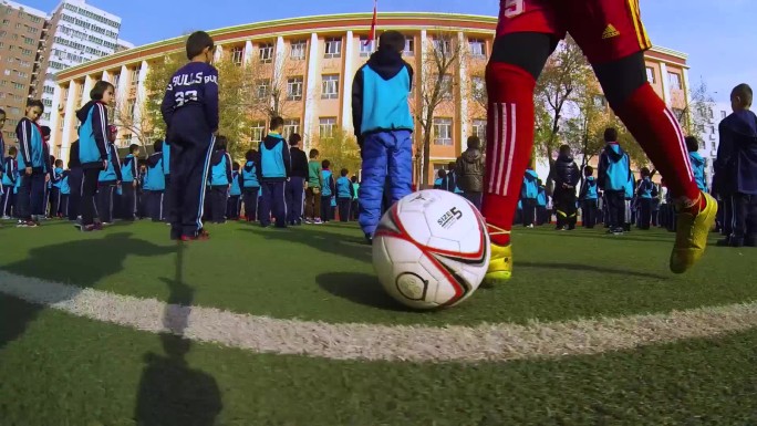 足球训练 学生 运动比赛