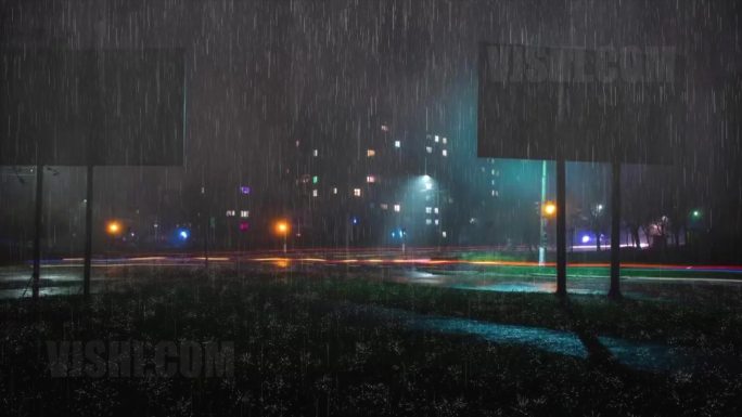 下雨素材002