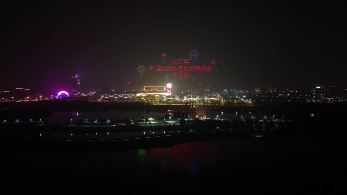 中国国际数字经济博览会无人机表演
