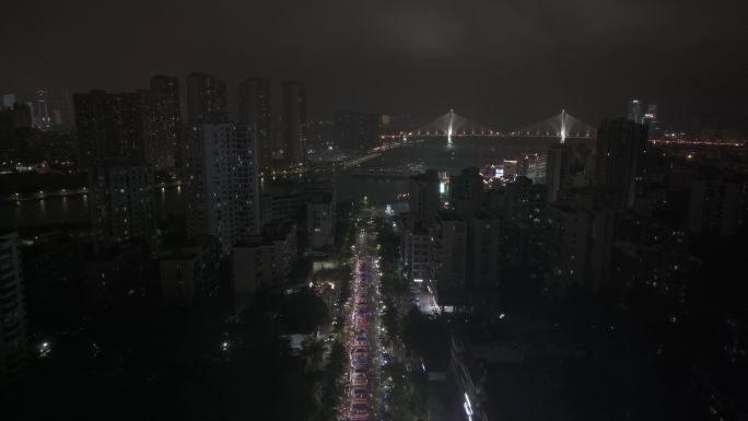 海口夜市夜景