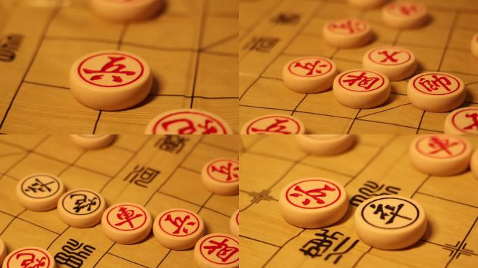 中国象棋对弈棋局象棋人生比赛输赢运筹帷幄