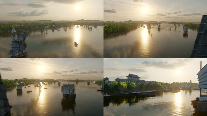 【合集】古代船运码头