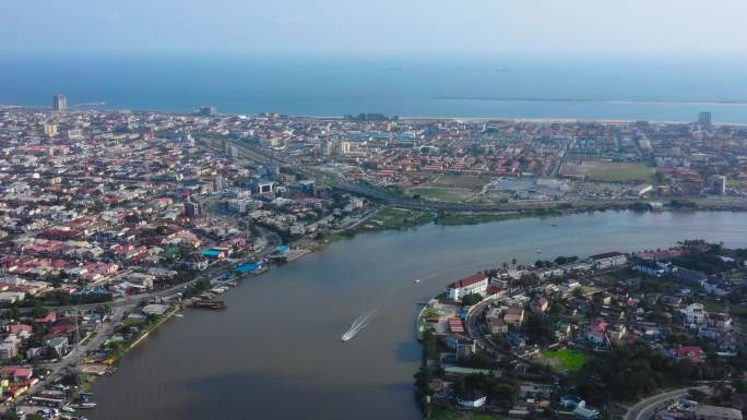 非洲尼日利亚城市航拍38