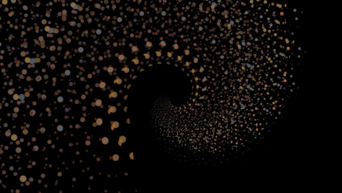 4K抽象艺术螺旋粒子创意背景8
