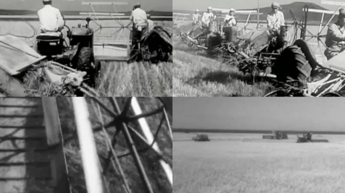 60年代农业 农场 机械化