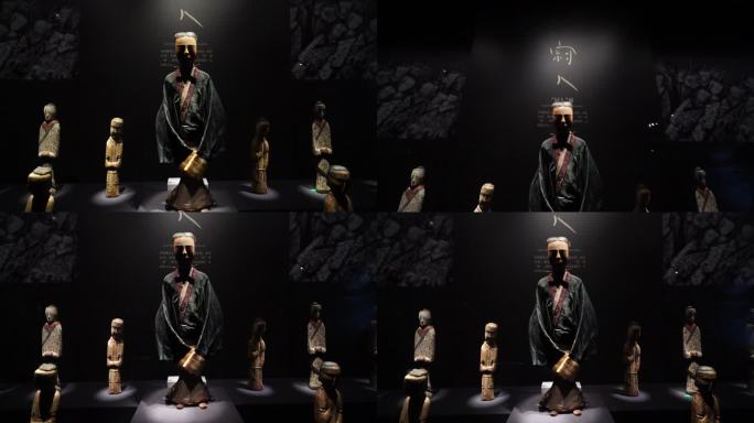 湖南省博物馆马王堆墓馆展览文物古代物品