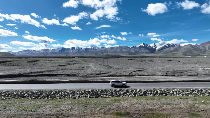 青藏旅游宣传片自驾游vlog公路震撼美景