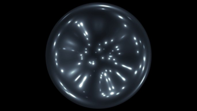白色粒子能量球