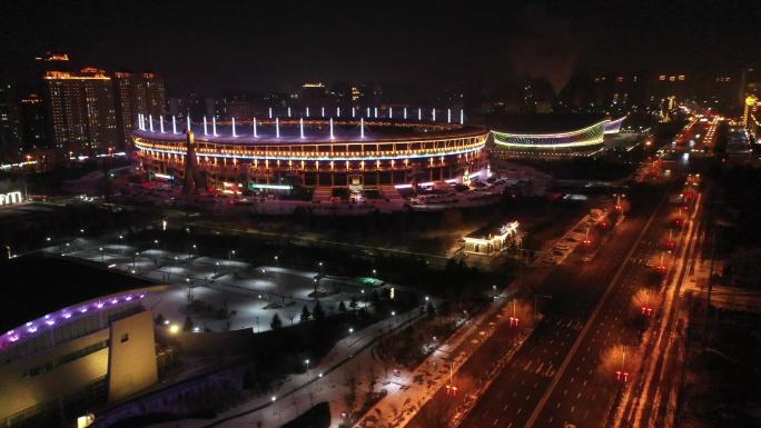 呼市夜景 呼和浩特夜景