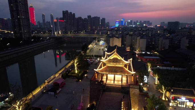 芜湖古城夜景