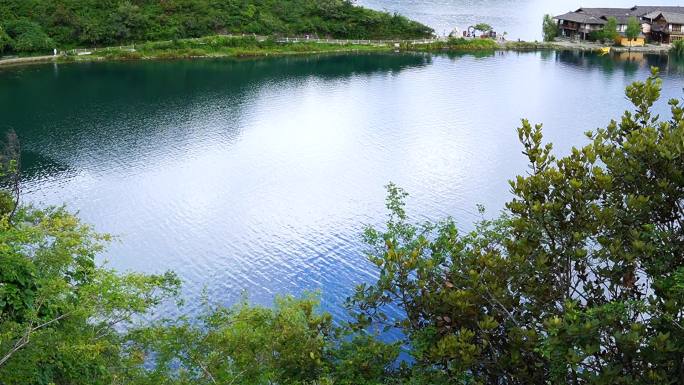 泸沽湖风景 自然 宁静