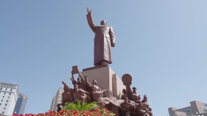 沈阳中山广场雕像