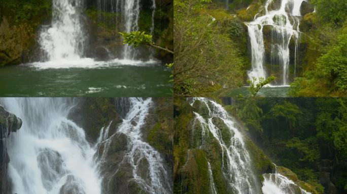 瀑布 流水 大自然 风景