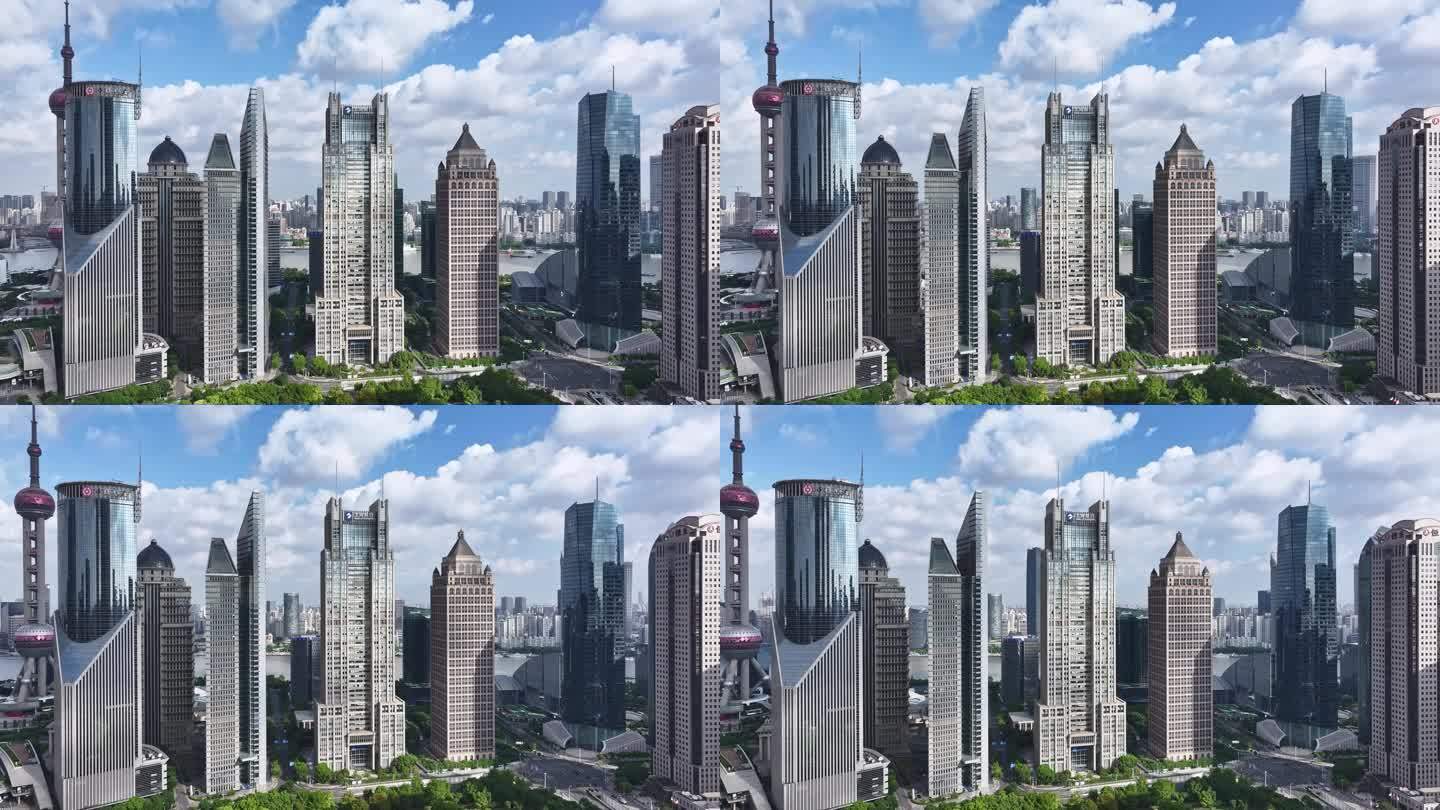 【正版4K素材】上海陆家嘴金融城