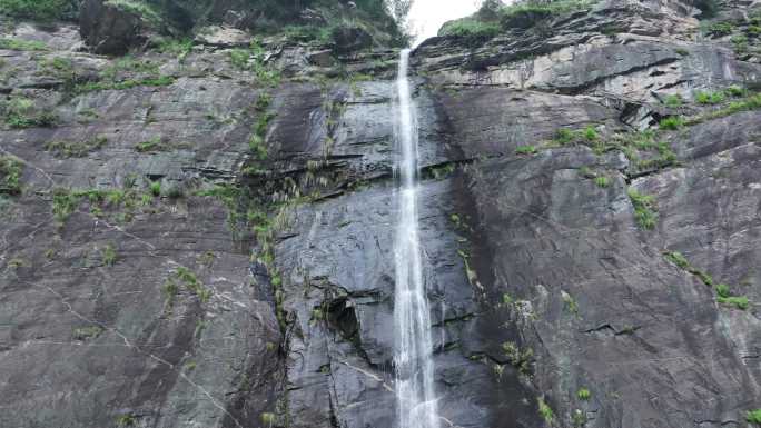 庐山秀峰瀑布航拍