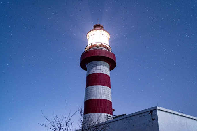 星空 灯塔 延时