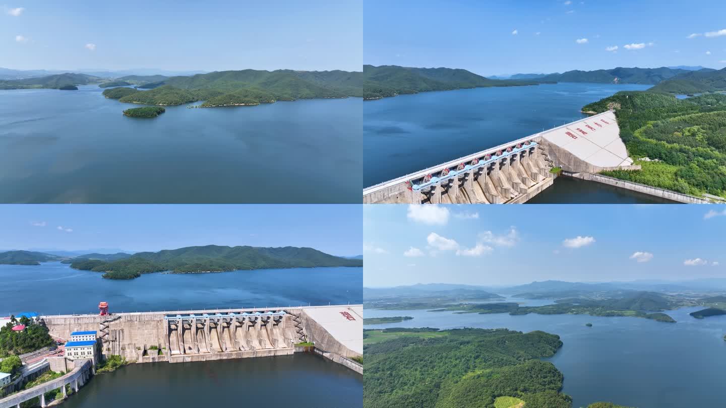 碧流河水库航拍