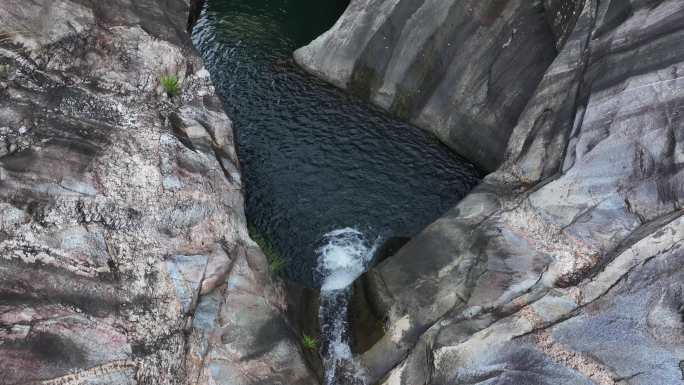 庐山观音桥玉渊潭景区航拍