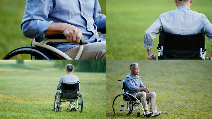 老年健康骨骼健康轮椅