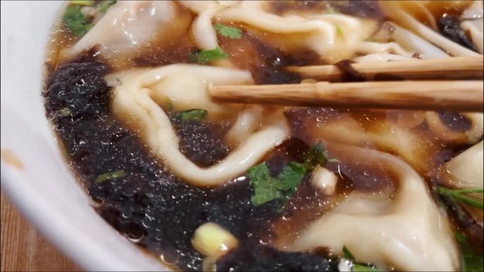 馄炖搅拌慢动作一组