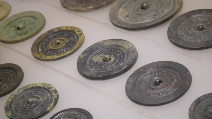芜湖博物馆 古代铜镜 汉代