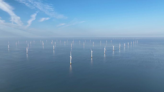 海上风电航拍