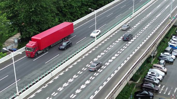 城市道路视频素材