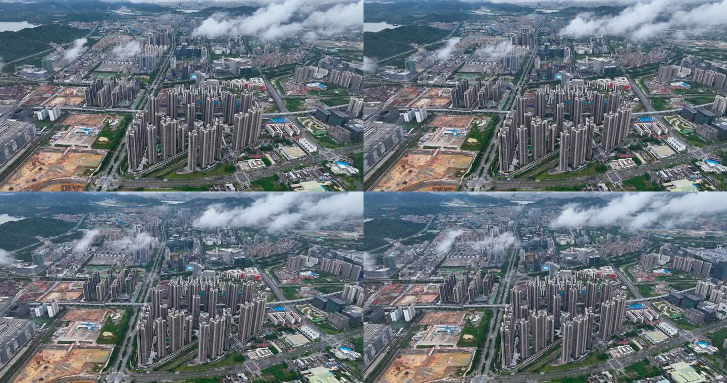 【正版4K素材】深圳市光明区长圳公共住房