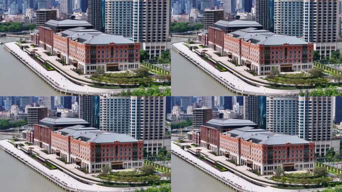 【正版4K素材】上海北外滩国际港务大厦