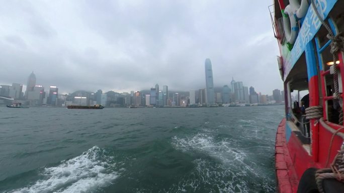 香港 维多利亚港 天星小轮  港口 轮船