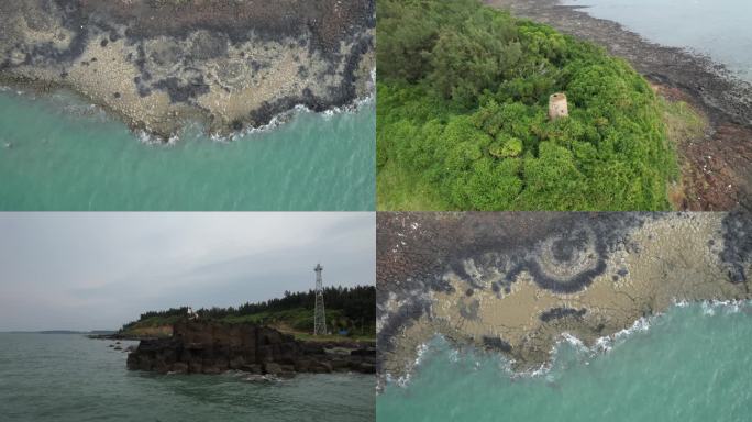 海南澄迈雷公岛航拍