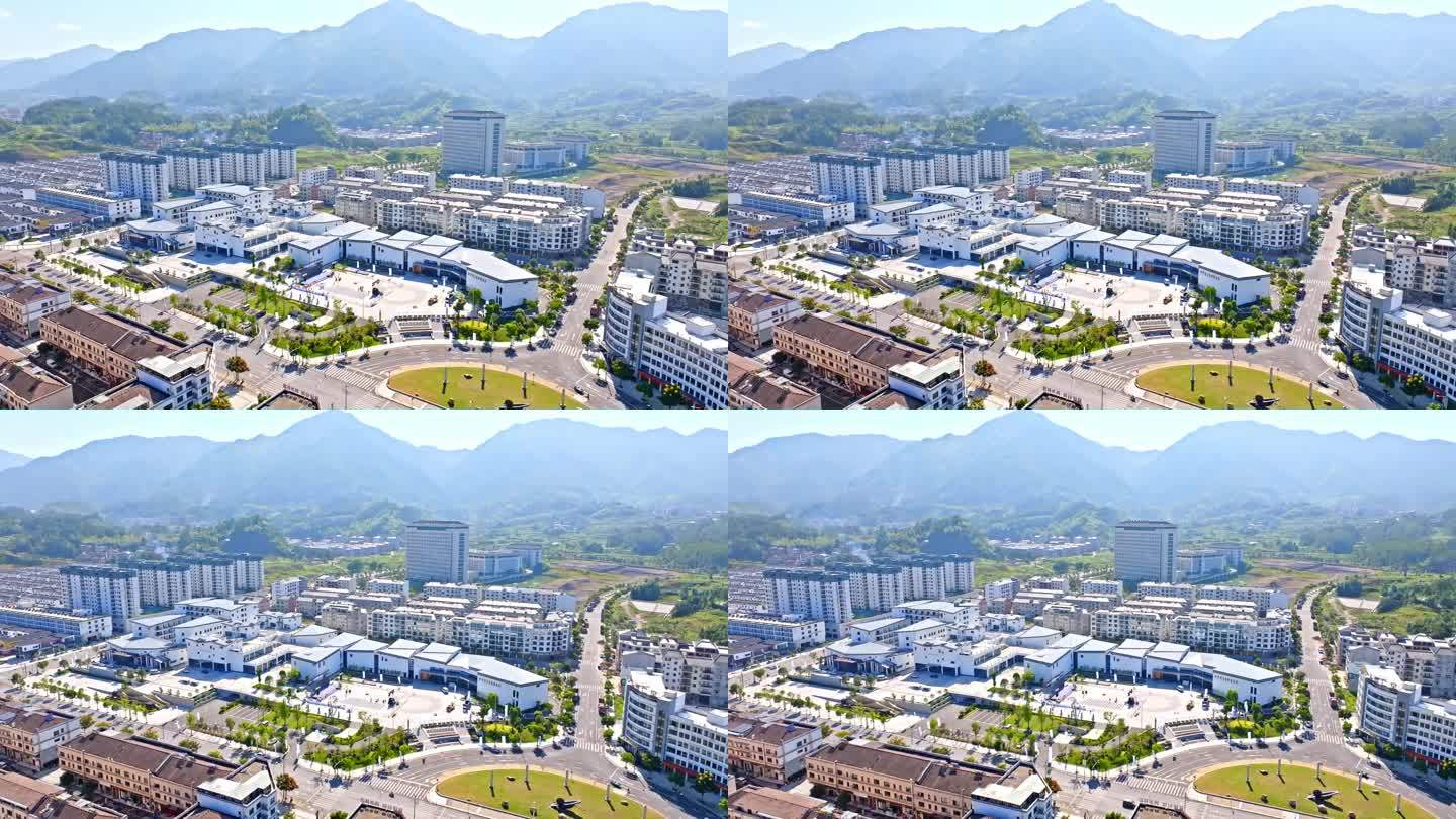 【4K】磐安江南药镇航拍