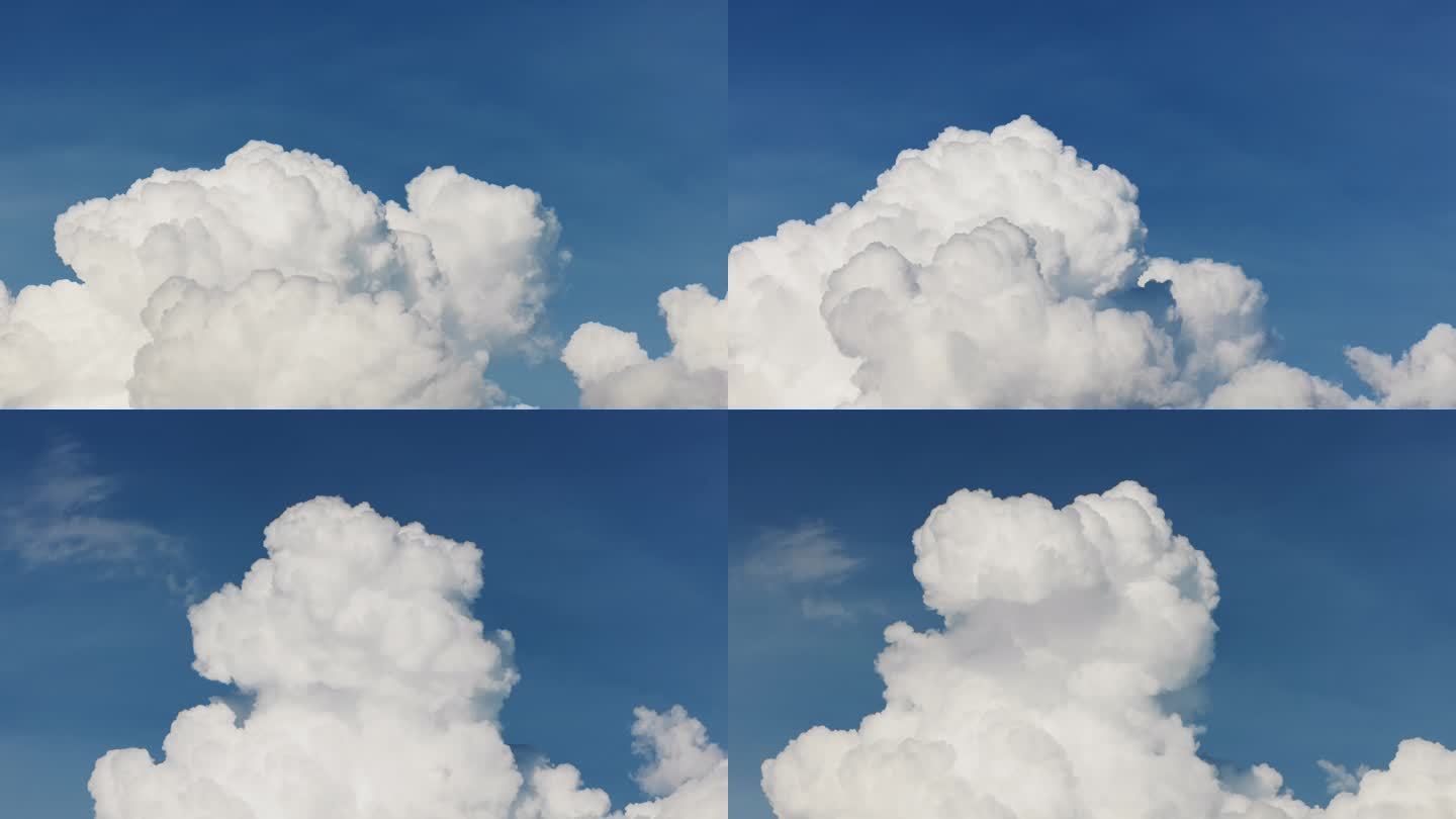 8K高质量天空云朵延时摄影