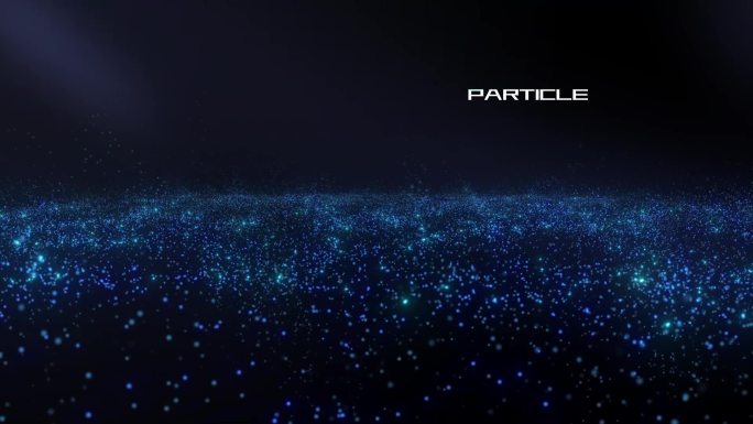粒子海洋背景 片头片尾 粒子动画特效透明