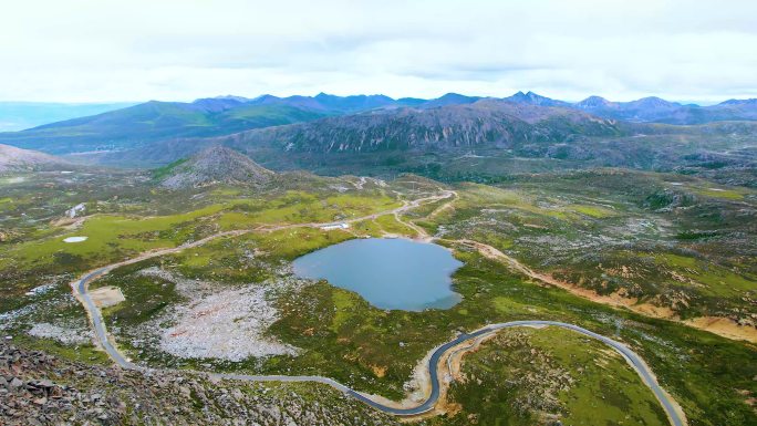 格聂大环线01云海、铁匠山垭口