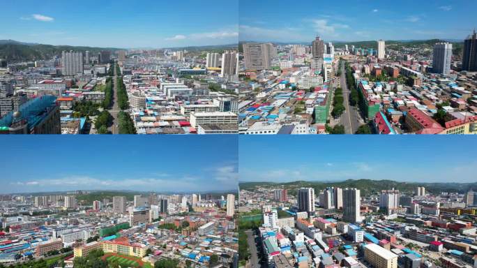 吕梁航拍4K素材