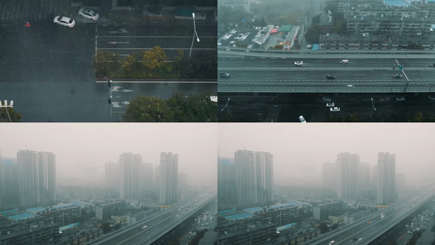 城市大雨暴雨