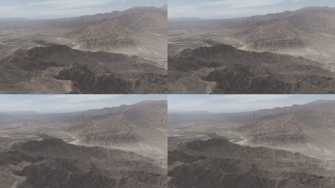 4k荒漠戈壁石头山