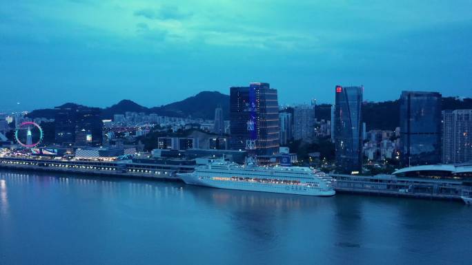 厦门港 夜景