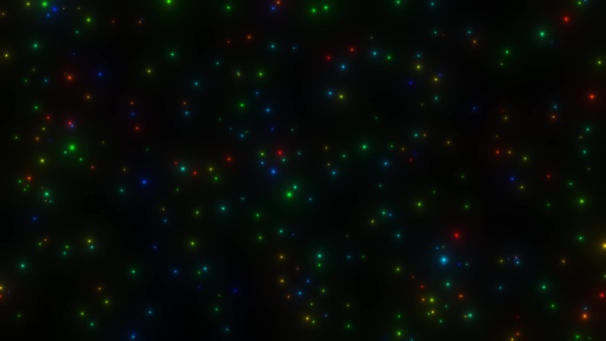 萤火虫粒子飞舞发光素材
