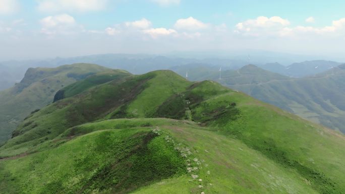 大山 山顶 山梁 山脊视频素材