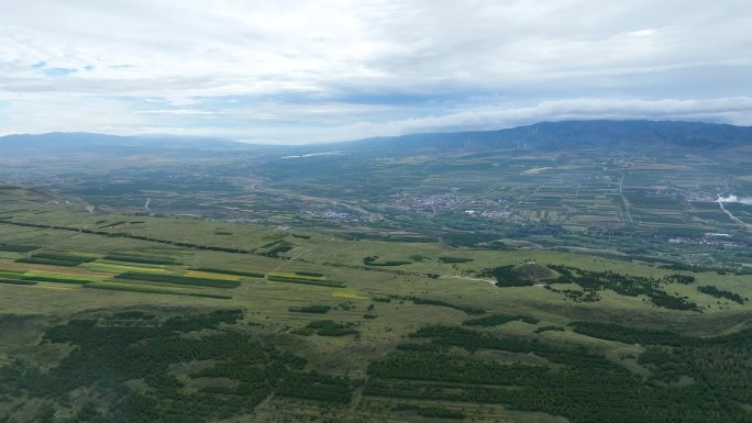 大同新荣方山永固陵航拍