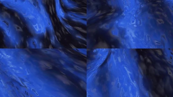 抽象艺术金属玻璃水晶质感流体流动背景3